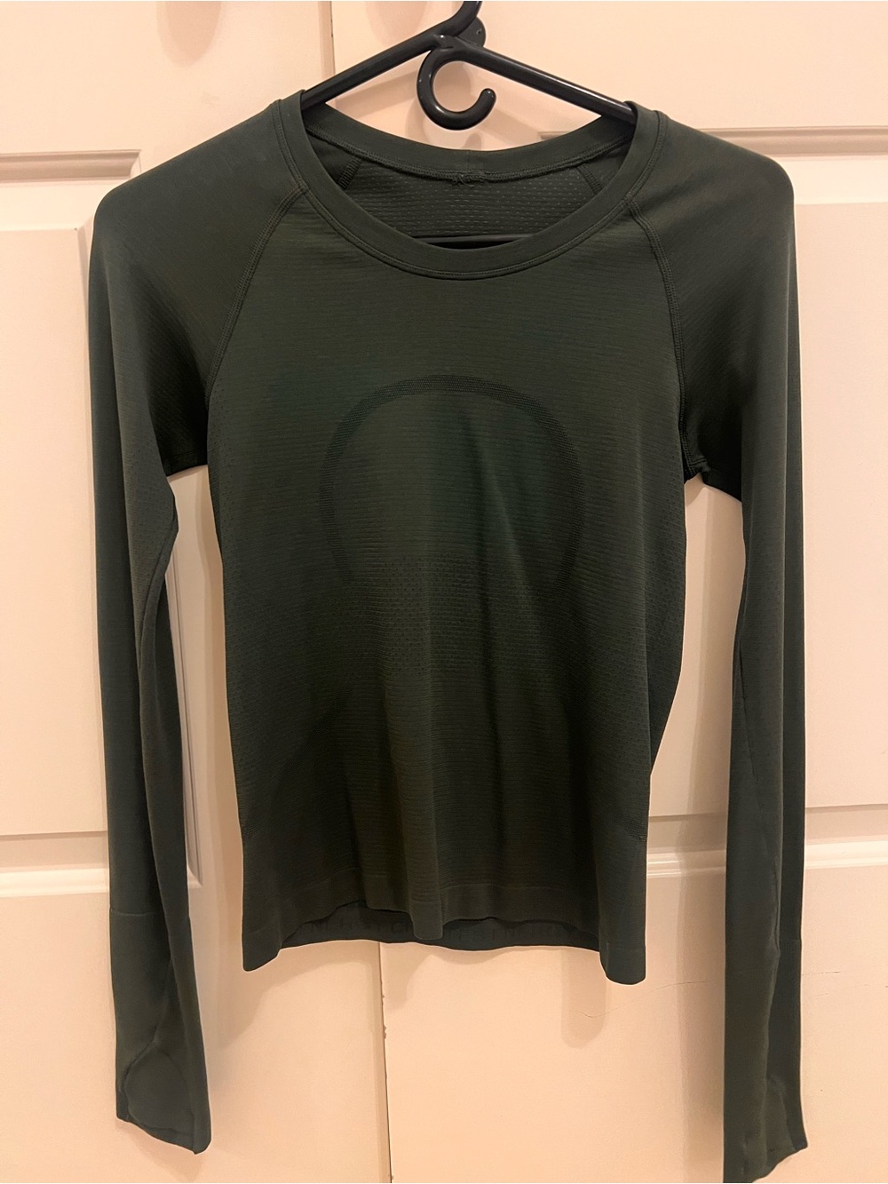 Women’s Long Sleeve lululemon Performance Top - Dark Green